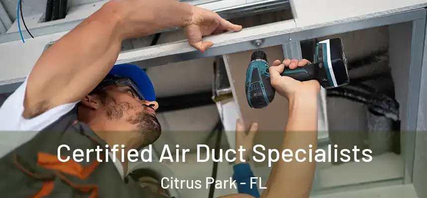 Certified Air Duct Specialists Citrus Park - FL